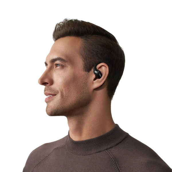 SHOKZ OpenFit Casques Sans fil Crochets auriculaires Appels/Musique/Sport/Au quotidien Bluetooth Noir