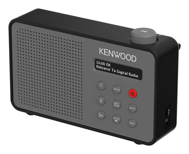 Kenwood CR-M25DAB-H Radio portable Numérique Gris