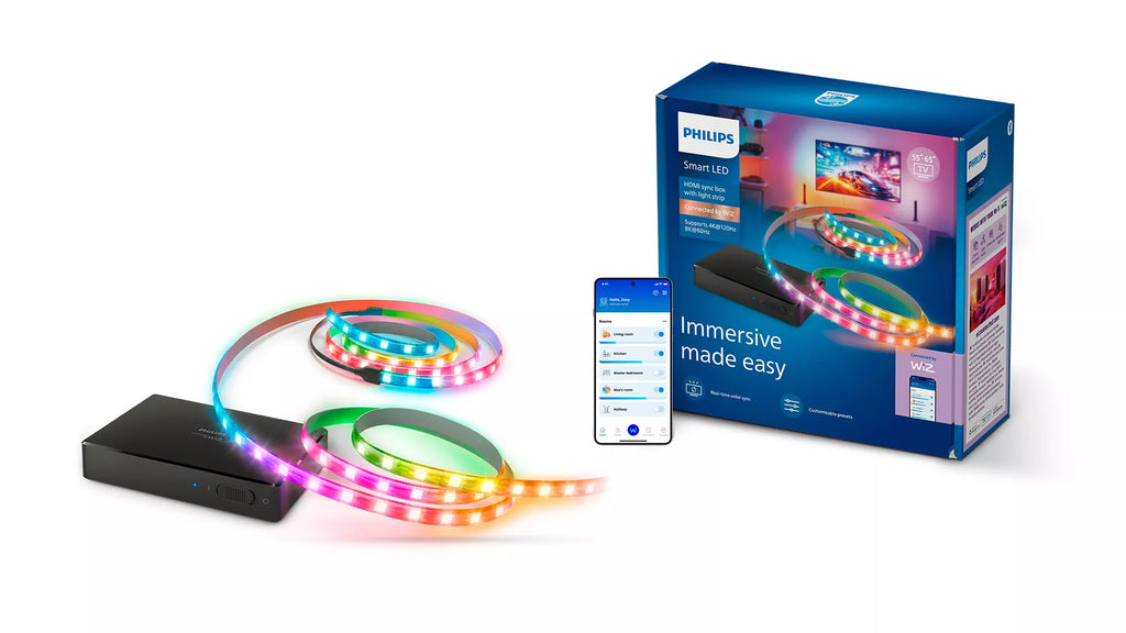 Philips Sync Box HDMI 2, 8K avec rétroéclairage pour TV 55-65"