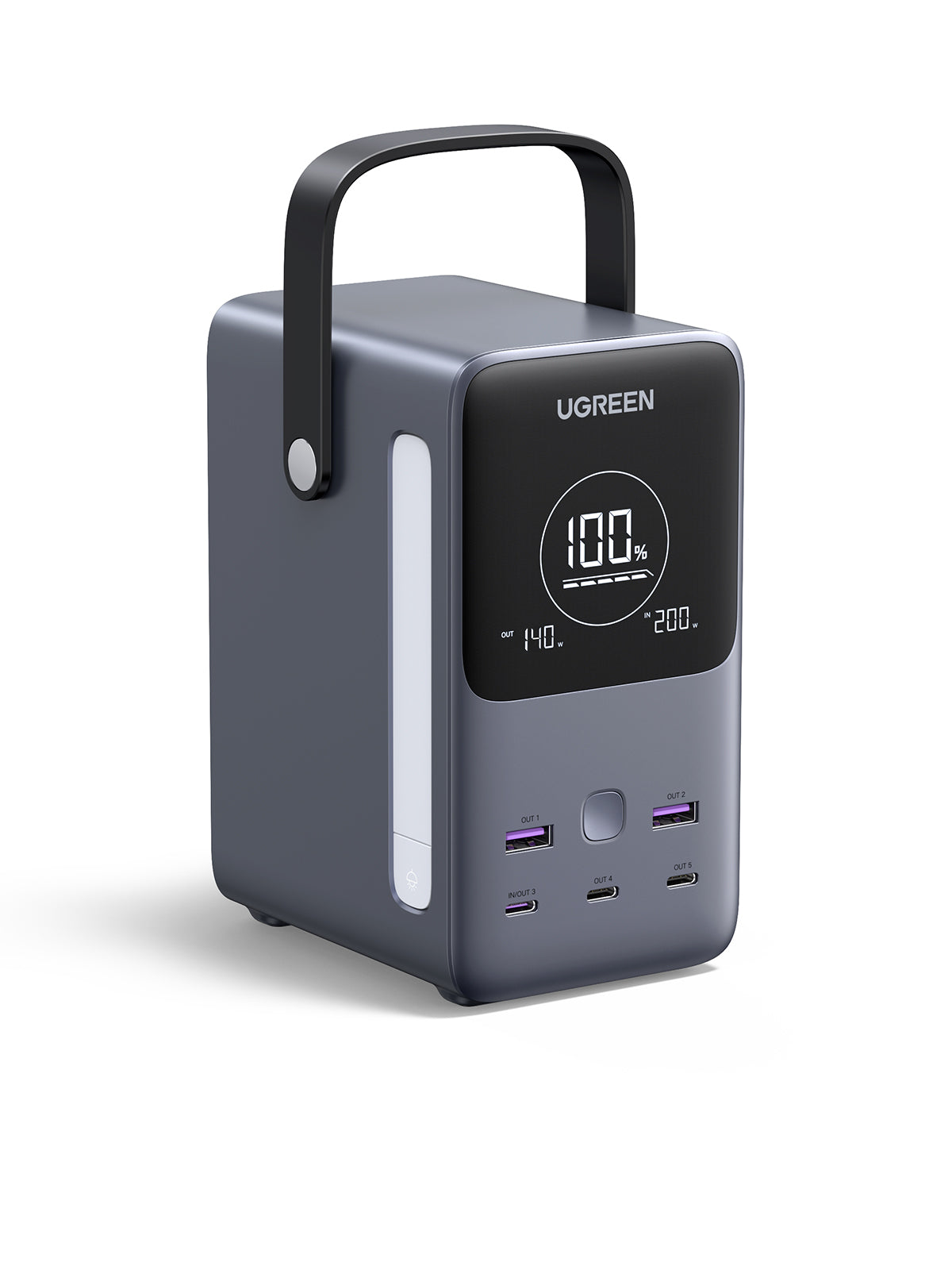 Ugreen Nexode Power Bank 48000 mAh Lithium, Gris - vue 4