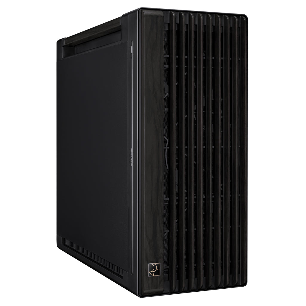 ASUS ProArt PA602 Wood Edition Boîtier PC Midi Tower Noir avec Panneau Métal