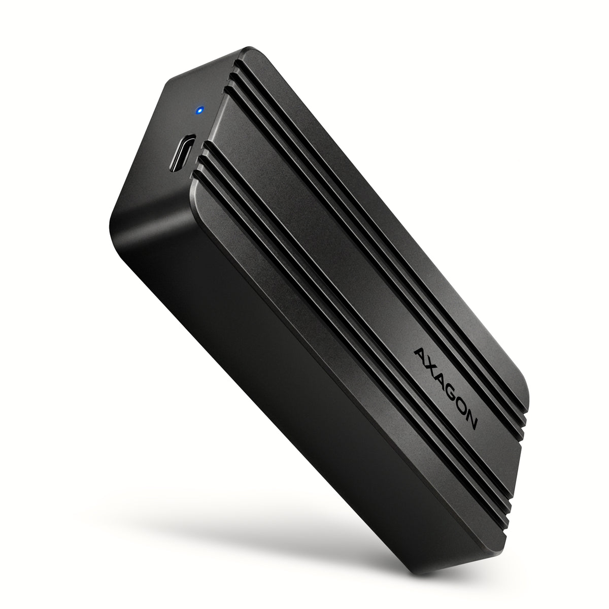 Axagon EEM2-40G Boîtier de disques de stockage Enceinte ssd Noir M.2