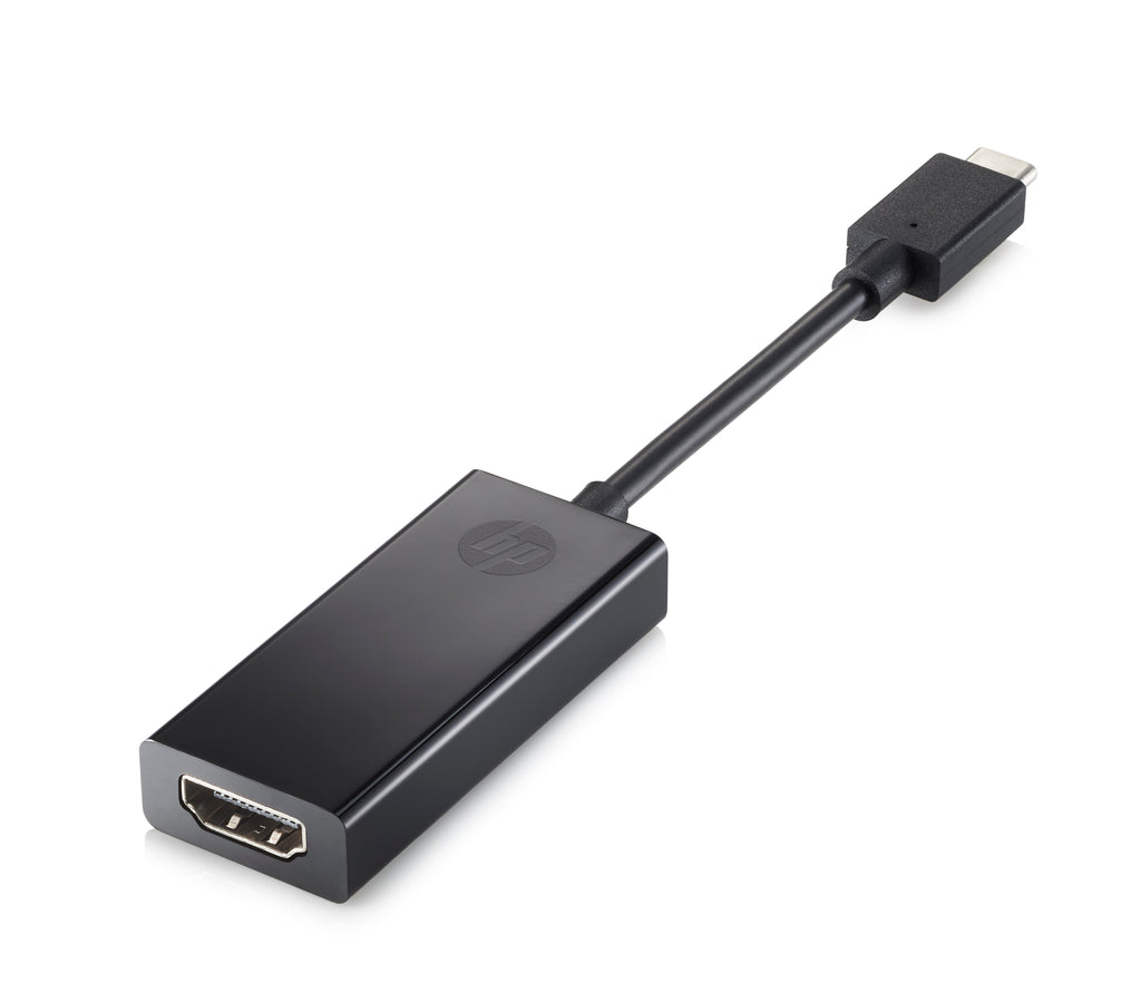 HP Adaptateur USB-C vers VGA, Résolution 2560 x 1600 pixels, Noir