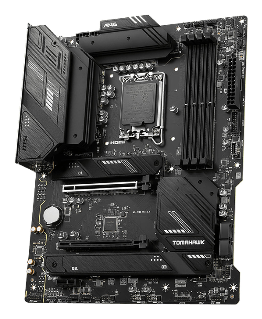 MSI MAG B760 TOMAHAWK WIFI carte mère Intel B760 LGA 1700 ATX - vue 3