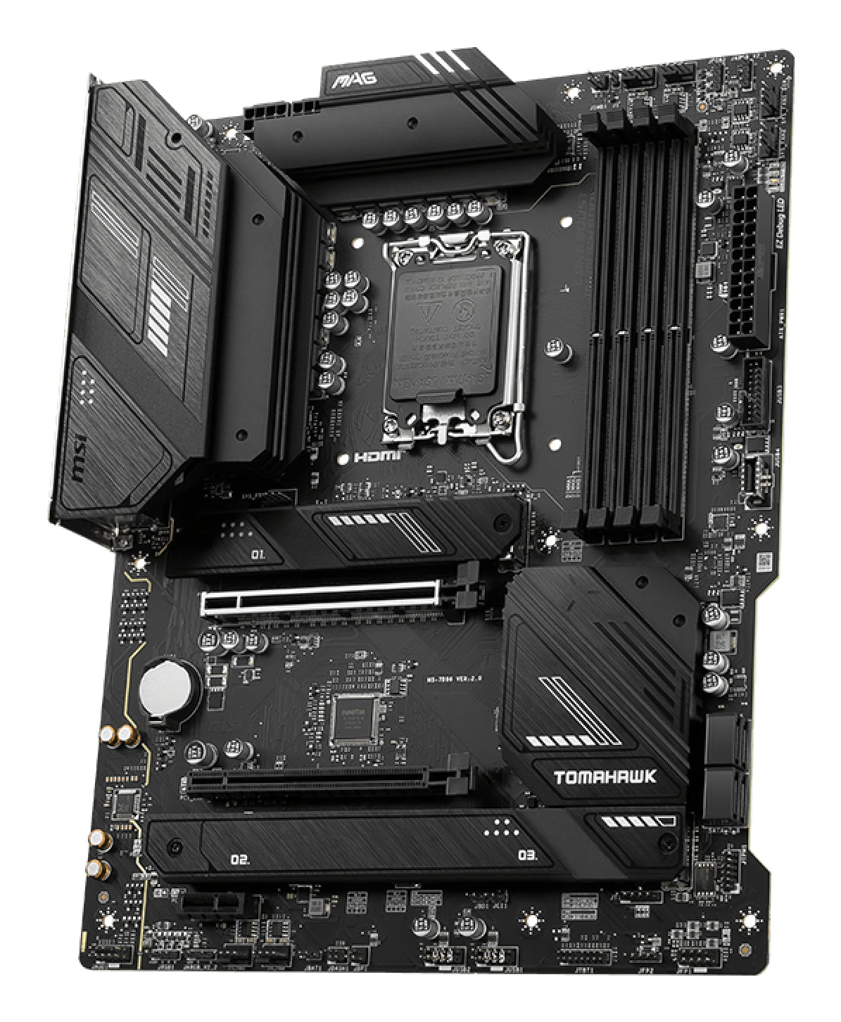 MSI MAG B760 TOMAHAWK WIFI carte mère Intel B760 LGA 1700 ATX - vue 3