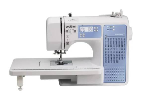 Brother FS100WT Machine à Coudre Automatique Électrique, Blanc