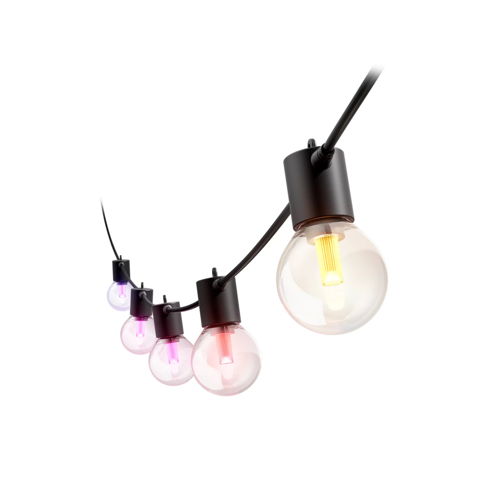 Philips Hue White and Color ambiance Guirlandes lumineuses extérieures à globes Hue Festavia 14 m