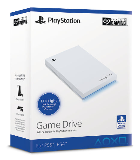 Seagate Game Drive 2 To USB 3.2 Gen 1 (3.1 Gen 1) Blanc