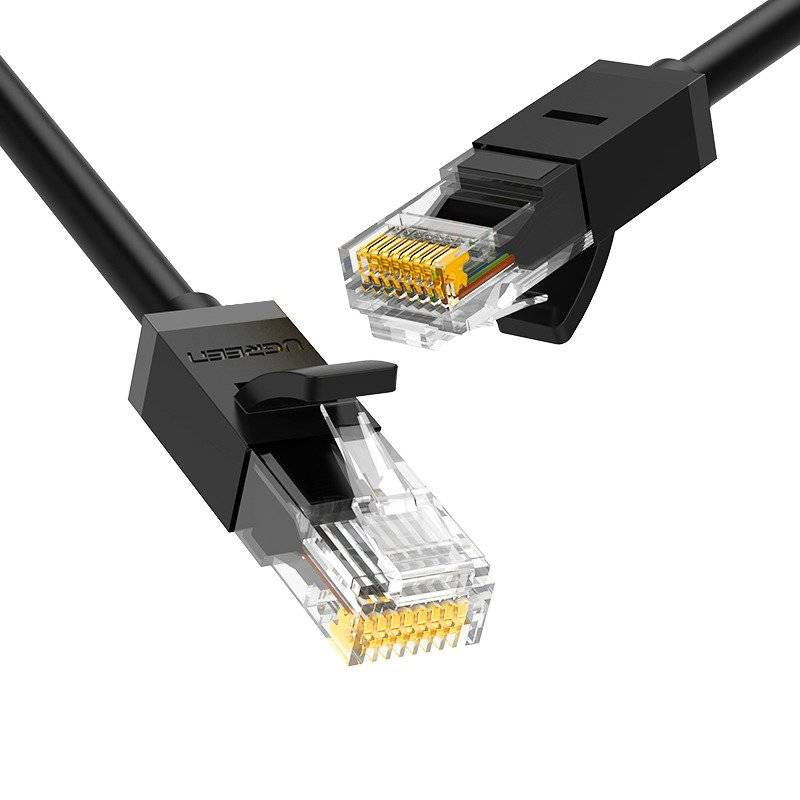Ugreen NW102 câble de réseau Noir 3 m Cat6 U/UTP (UTP)
