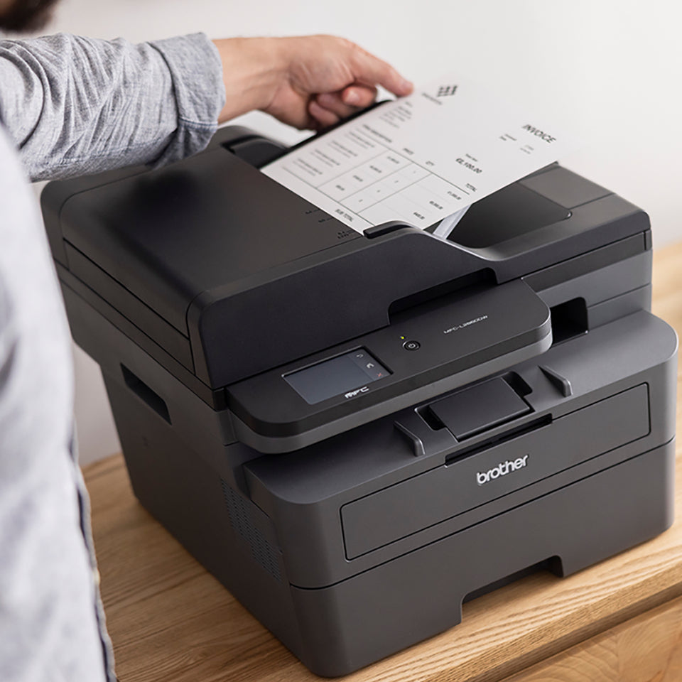 Brother MFCL2860DWRE1 Imprimante Laser A4, 1200 x 1200 DPI, 34 ppm, Wifi