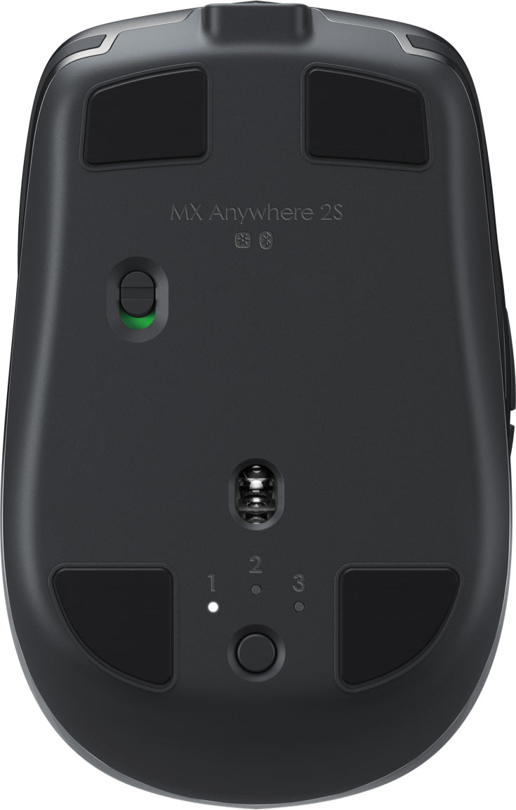 Logitech MX Anywhere 2s ratón Oficina mano derecha Bluetooth Laser 4000 DPI