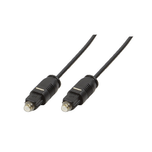 LogiLink Toslink - Toslink, 0.5m câble audio 0,5 m Noir
