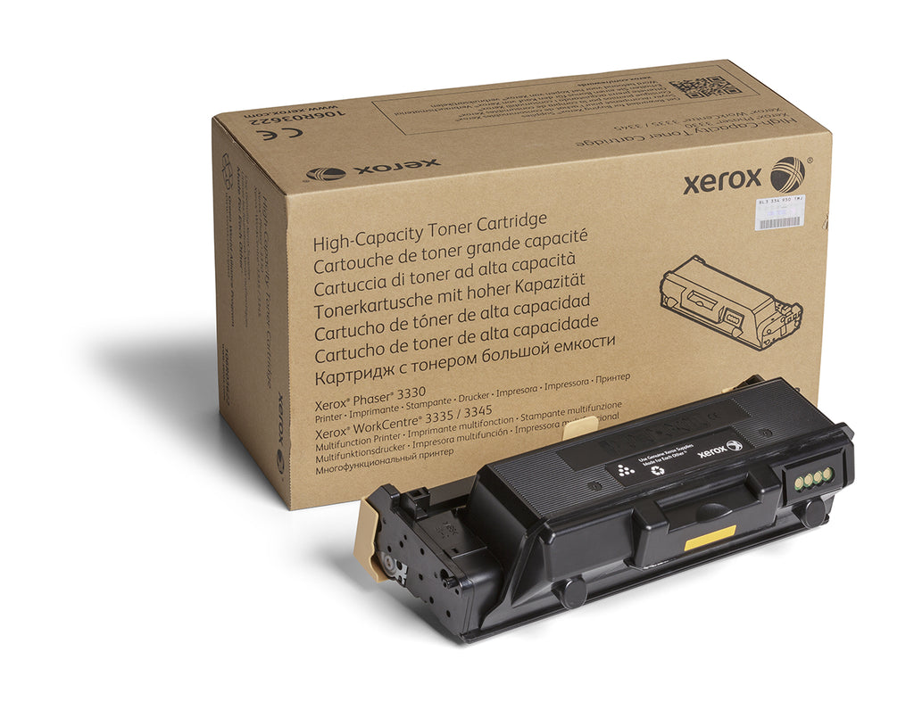 Xerox Cartouche de Toner Noir Grande Capacité 106R03622 pour Phaser 3330 et WorkCentre 3300, 8500 pages