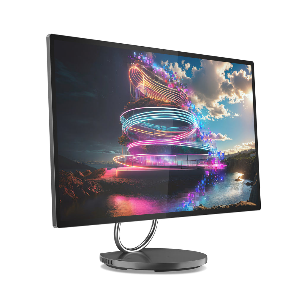Lenovo Yoga AIO 32ILL10 Intel Core Ultra 7 258V 80 cm (31.5") 3840 x 2160 pixels PC All-in-One 32 Go LPDDR5x-SDRAM 1 To SSD NVIDIA GeForce RTX 4050 Windows 11 Pro Wi-Fi 7 (802.11be) Gris