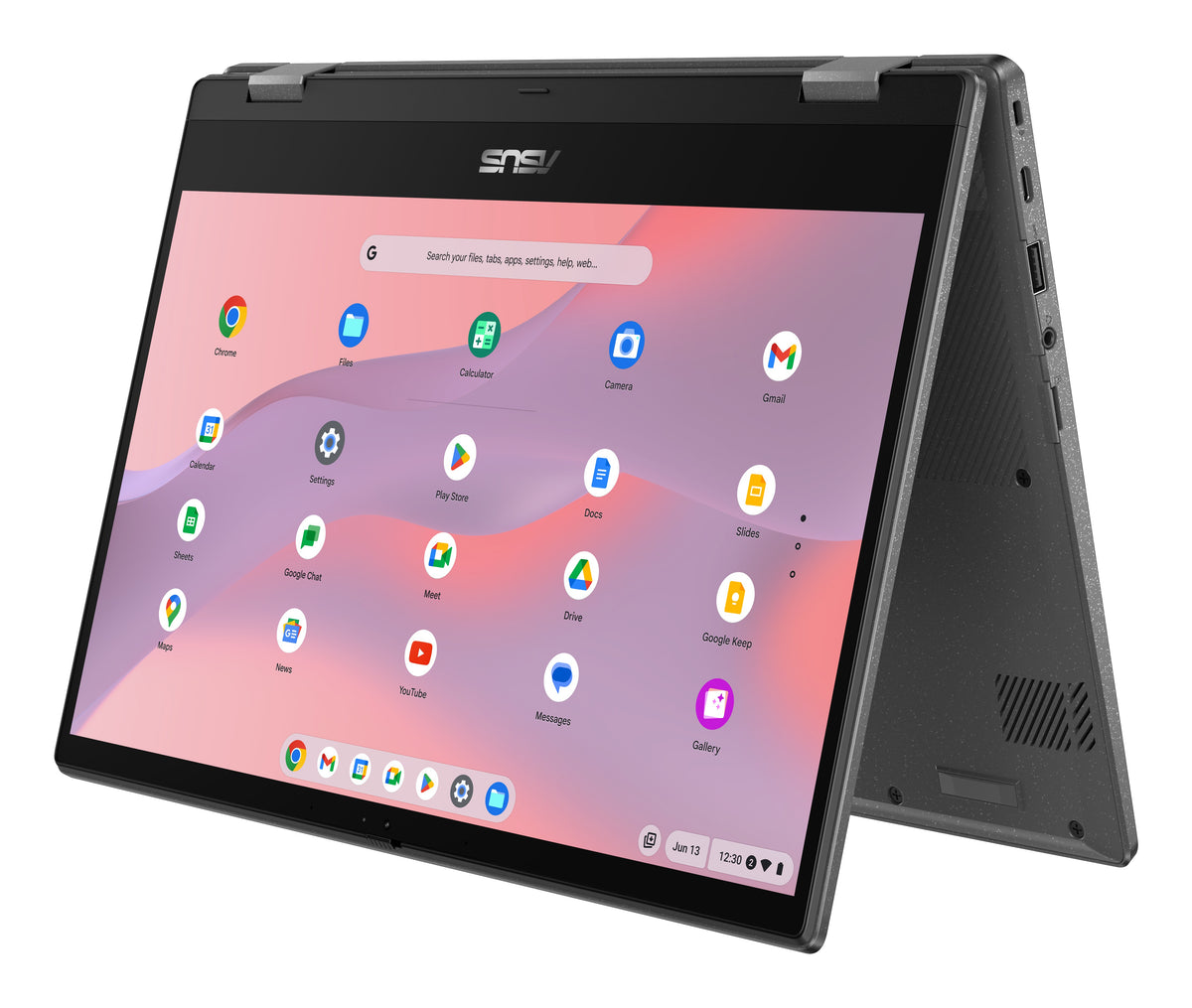 ASUS Chromebook CM14 Flip CM1402FM2A-EC0015, Écran Tactile 14" Full HD, MediaTek Kompanio 520, 8 Go RAM, 128 Go eMMC, Ch