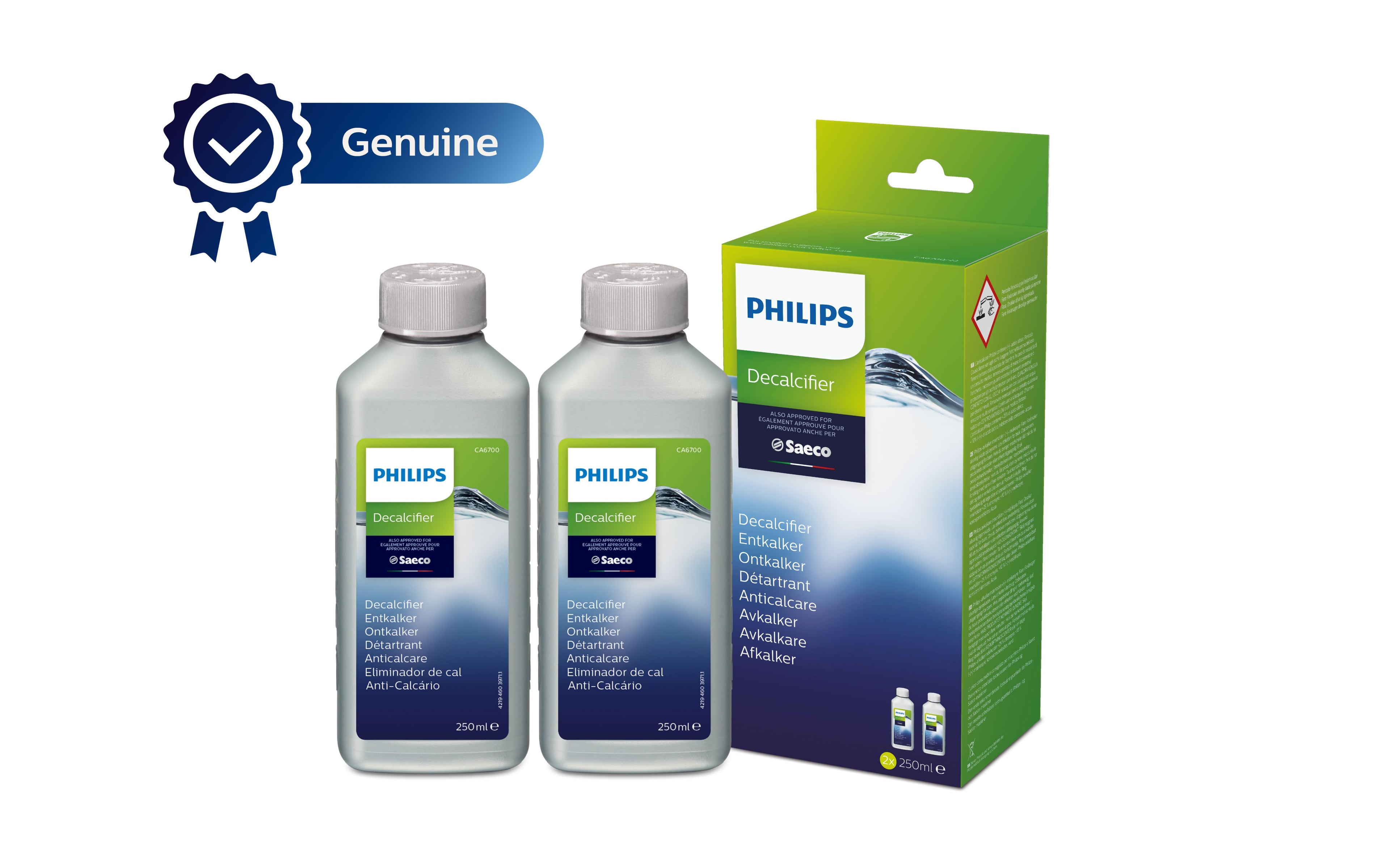 Philips Détartrant spécial machine espresso, correspond à CA6701/00