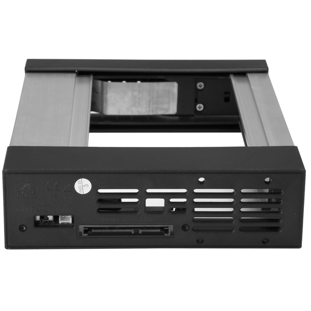StarTech.com Rack Disque Dur 5,25" vers 3,5" SATA/SAS avec Échange à Chaud, Aluminium
