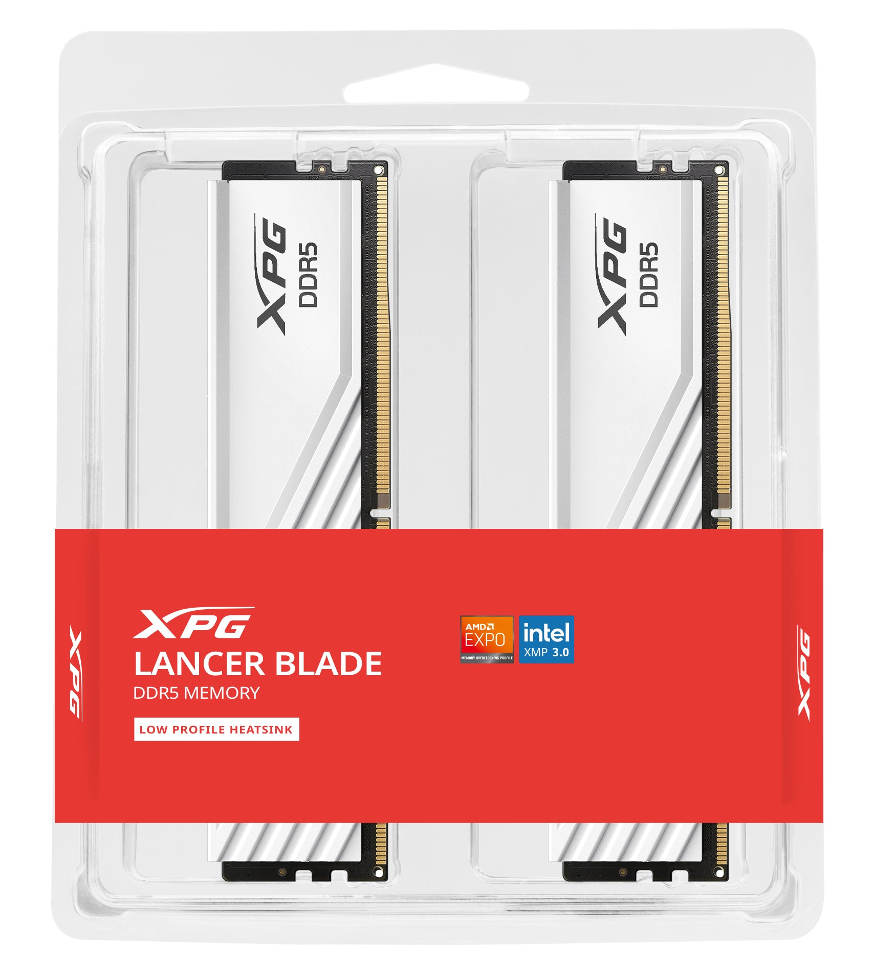 XPG Lancer Blade module de mémoire 32 Go 2 x 16 Go DDR5 6400 MT/s 288-pin DIMM ECC