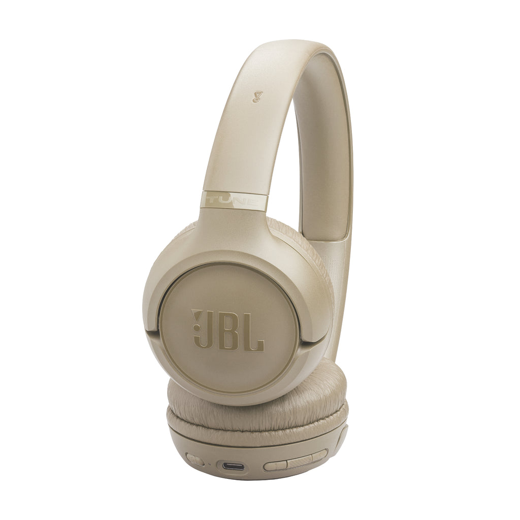 JBL Tune 530BT Casque Sans Fil Bluetooth, Arceau Supra-aural, USB Type-C, Beige