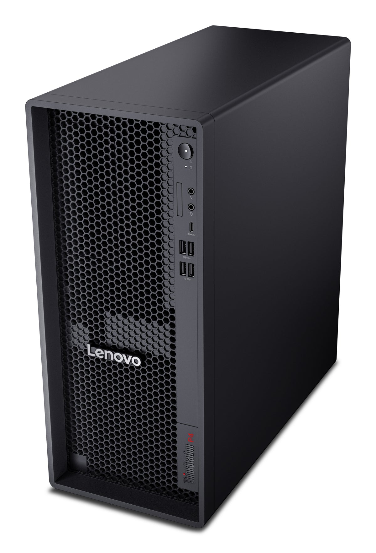 Lenovo ThinkStation P4 AMD Ryzen™ 9 PRO PRO 9965X3D 64 Go DDR5-SDRAM 1 To SSD Windows 11 Pro Tower PC Noir - vue 5
