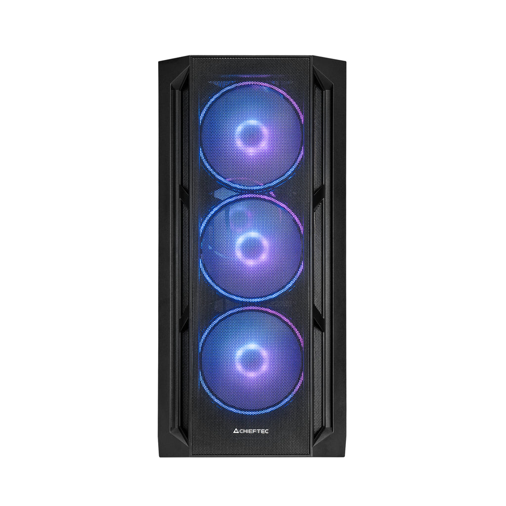 Chieftec APEX LUMO GA-01B-L-OP Boîtier PC Midi Tower Noir