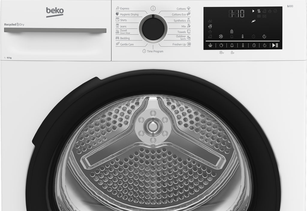 Beko BM3T40230W sèche-linge Pose libre Charge avant 10 kg Blanc