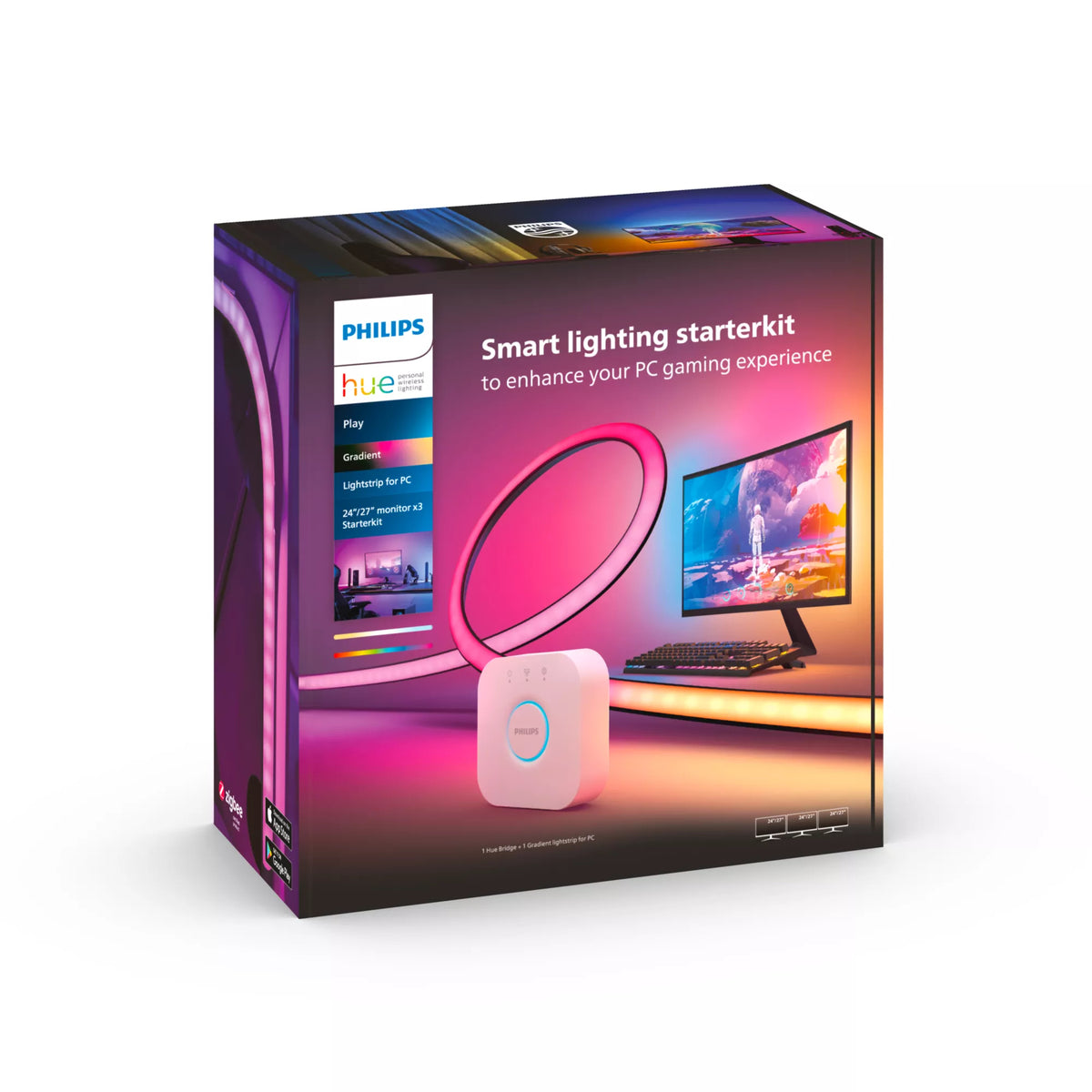 Philips Hue Play gradient lightstrip pour PC - vue 4