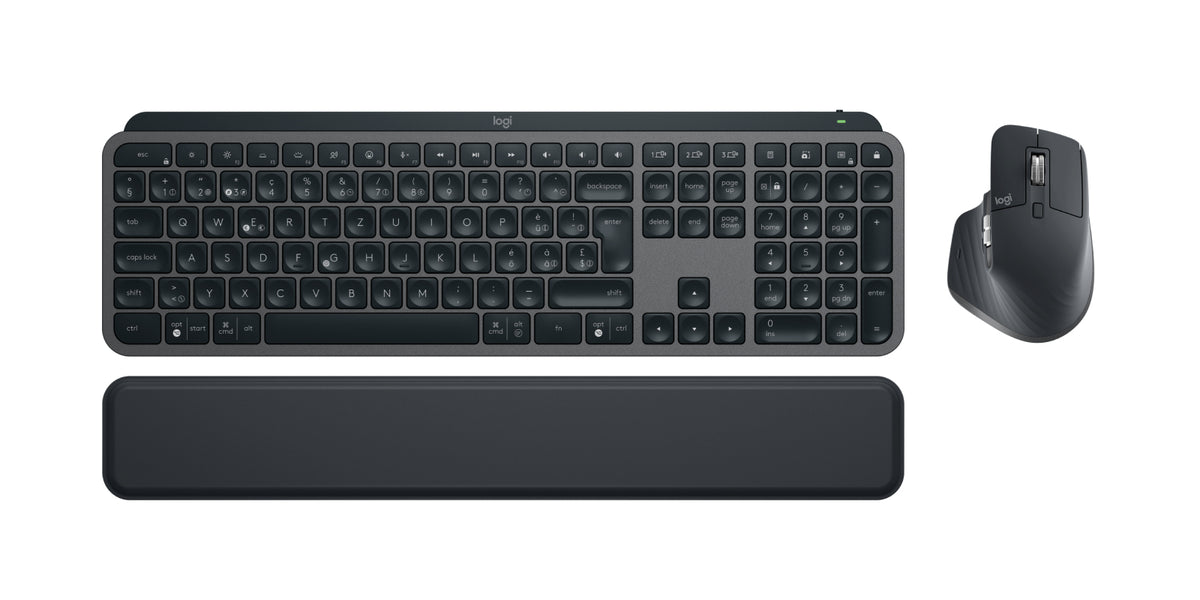 Logitech Logitech MX Keys S Combo Sæt med mus og tastatur Membran Ja Trådløs