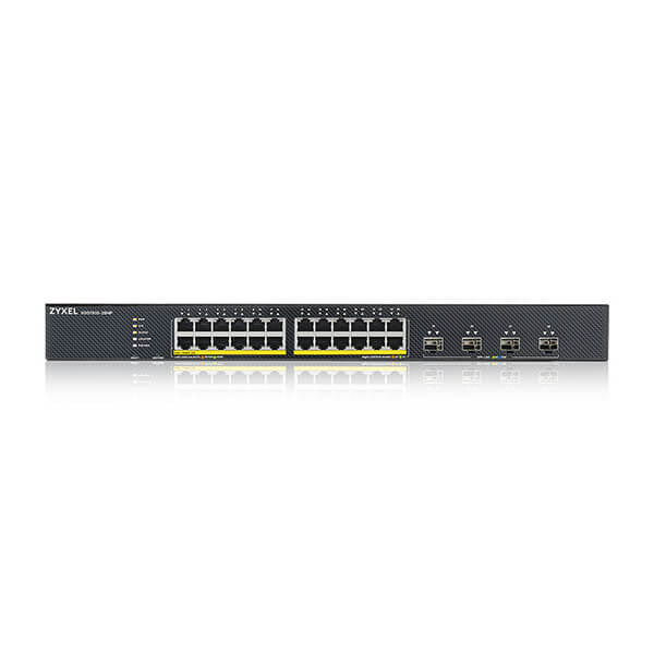 Zyxel XGS1935-28HP Géré L3 Gigabit Ethernet (10/100/1000) Connexion Ethernet, supportant l'alimentation via ce port (PoE)