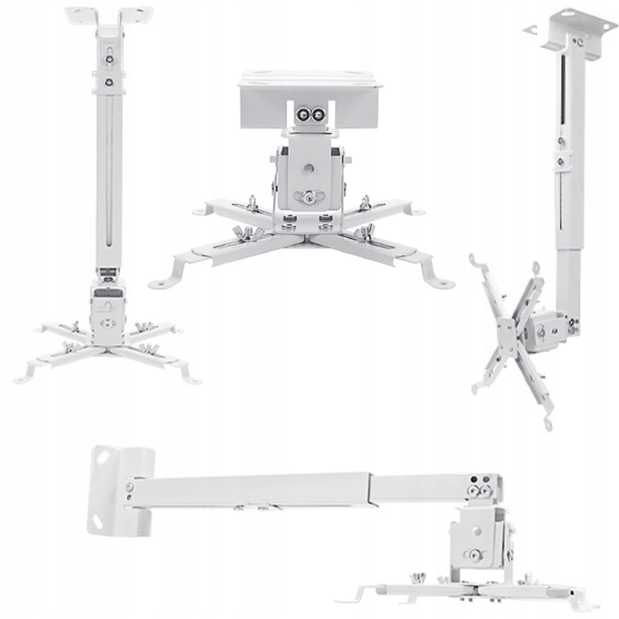 Support de fixation 4-en-1 pour projecteur, pour montage au plafond ou mural, jusqu'à 25 kg, Zenwire