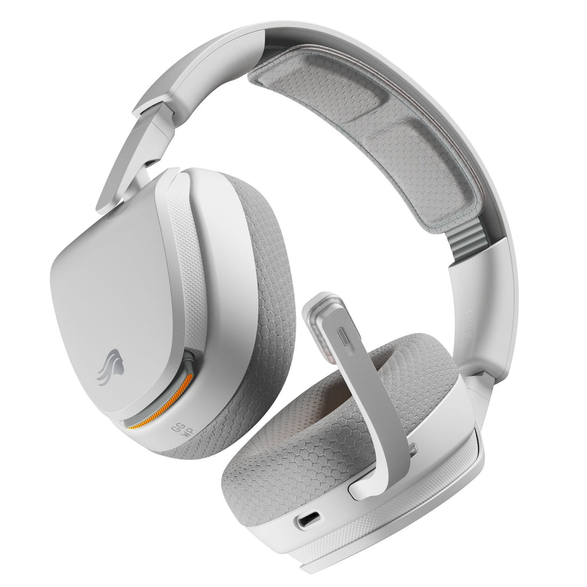 Glorious Gaming GHS Wireless InfinitePlay Casque Sans fil Arceau Bluetooth Socle de chargement Blanc