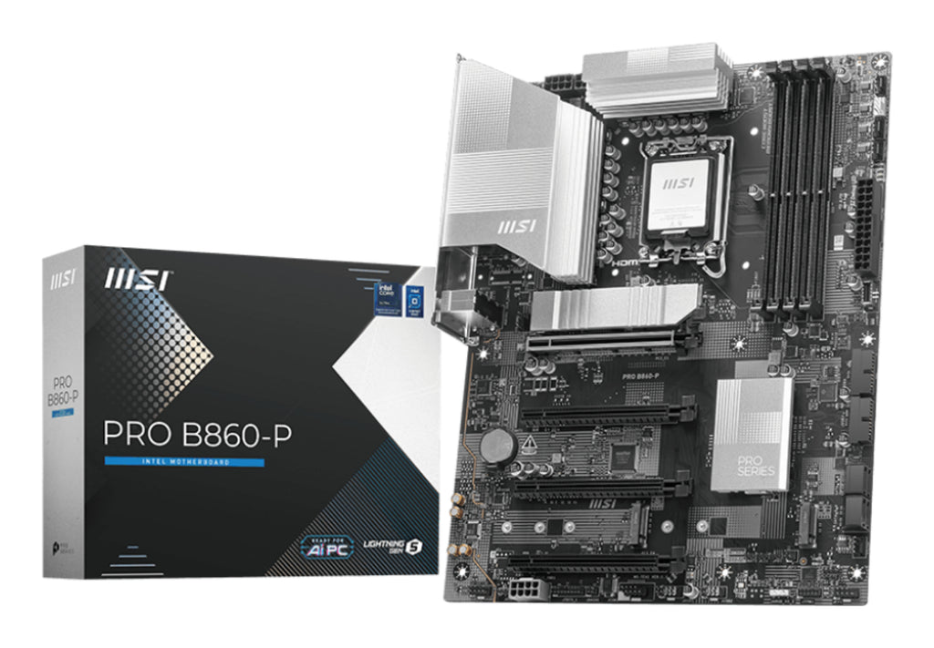 MSI PRO B860-P Carte Mère Intel B860 LGA 1851 (Socket V1) ATX