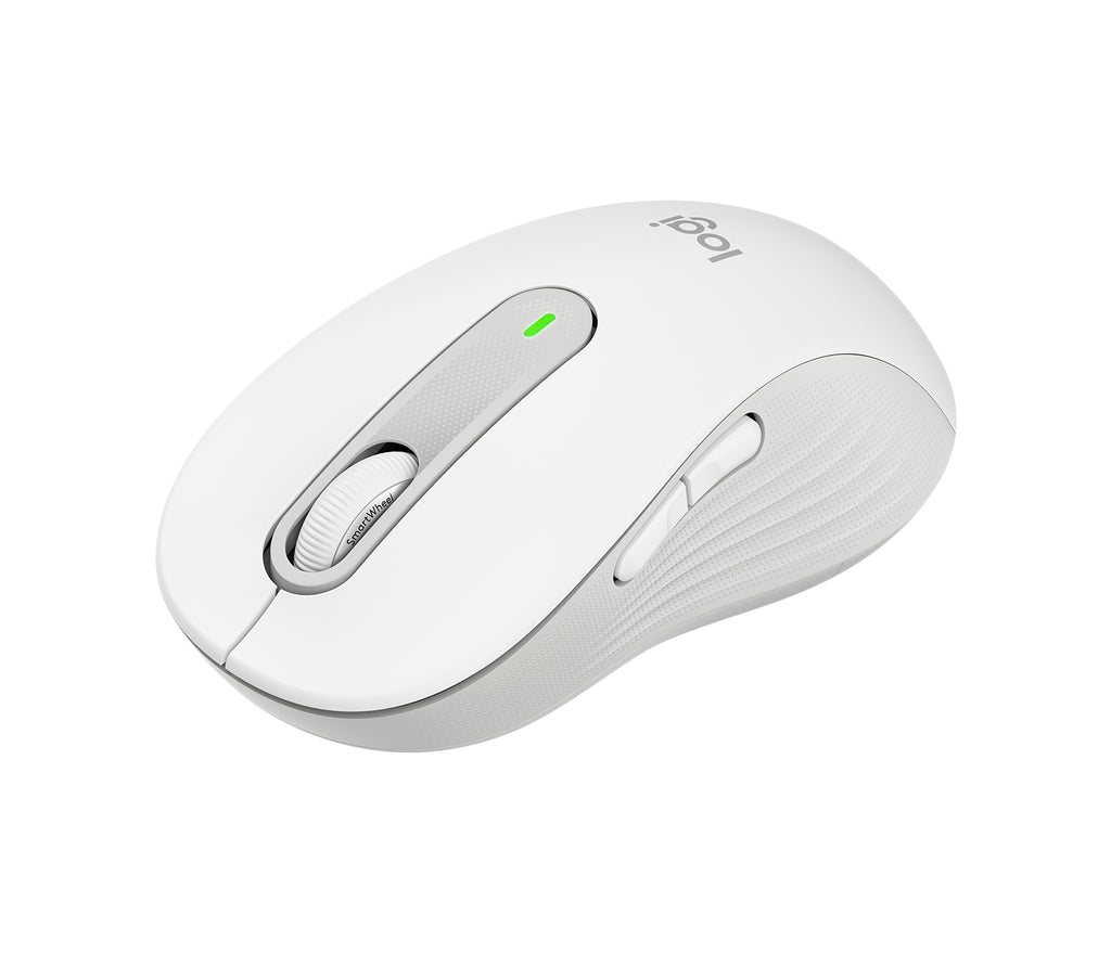 Logitech Signature M650 L Souris Optique Sans Fil, Blanche
