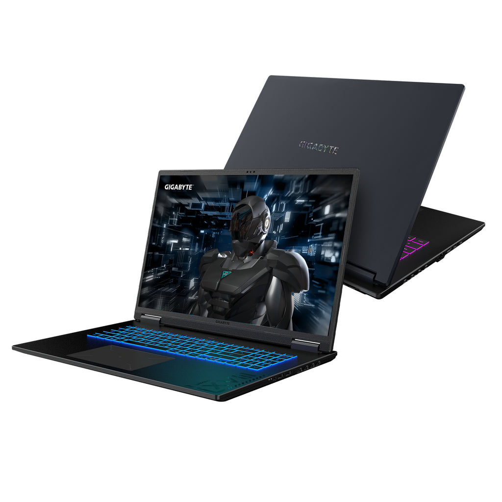 GIGABYTE GAMING A18 PRO DYJG3DEBC4SH laptop Intel Core 7 240H Ordinateur portable 45,7 cm (18") WQXGA 32 Go LPDDR5x-SDRAM 1 To SSD NVIDIA GeForce RTX 5080 Wi-Fi 6E (802.11ax) Windows 11 Home Noir