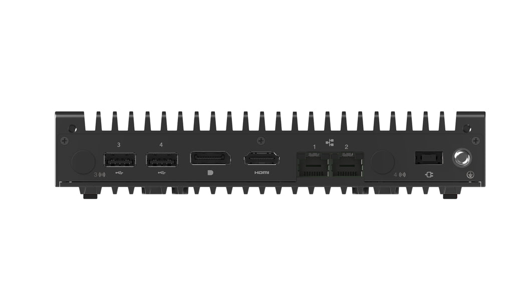 Lenovo ThinkEdge SE10 Mini PC Intel Atom x6425RE 8 Go DDR4 256 Go SSD Windows 11 IoT Enterprise Noir