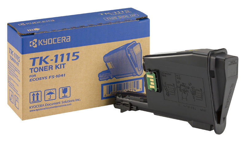 Kyocera TK-1115 Cartouche de Toner Originale, Noir