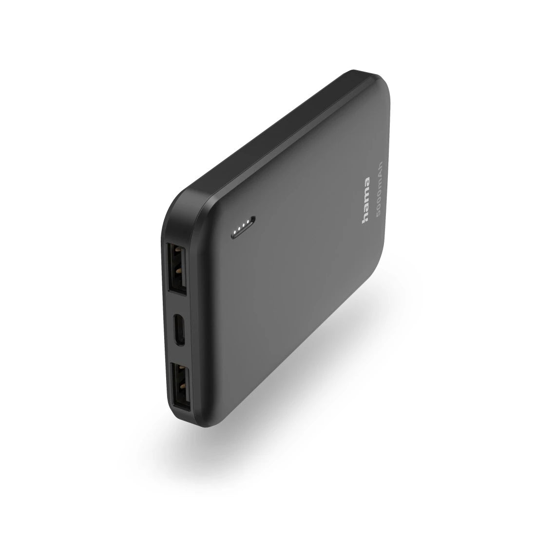 Hama 00201707 Batterie Externe 5000 mAh Lithium Polymère, Anthracite