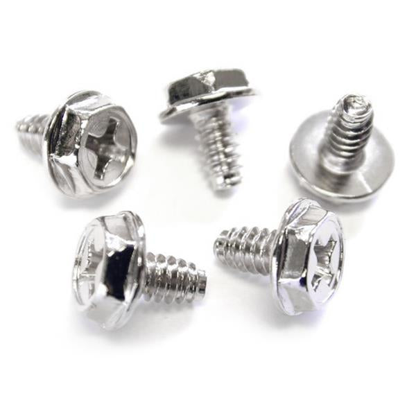 StarTech.com Vis de Remplacement 6 mm nº 6-32 pour Assemblage d'Ordinateur - Pack de 50