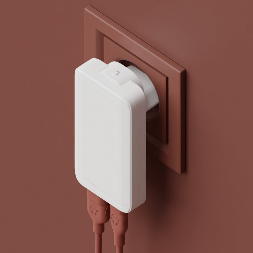 Chargeur Universel pour Appareils Mobiles CHSLEUWH7200, Secteur Intérieur, Blanc