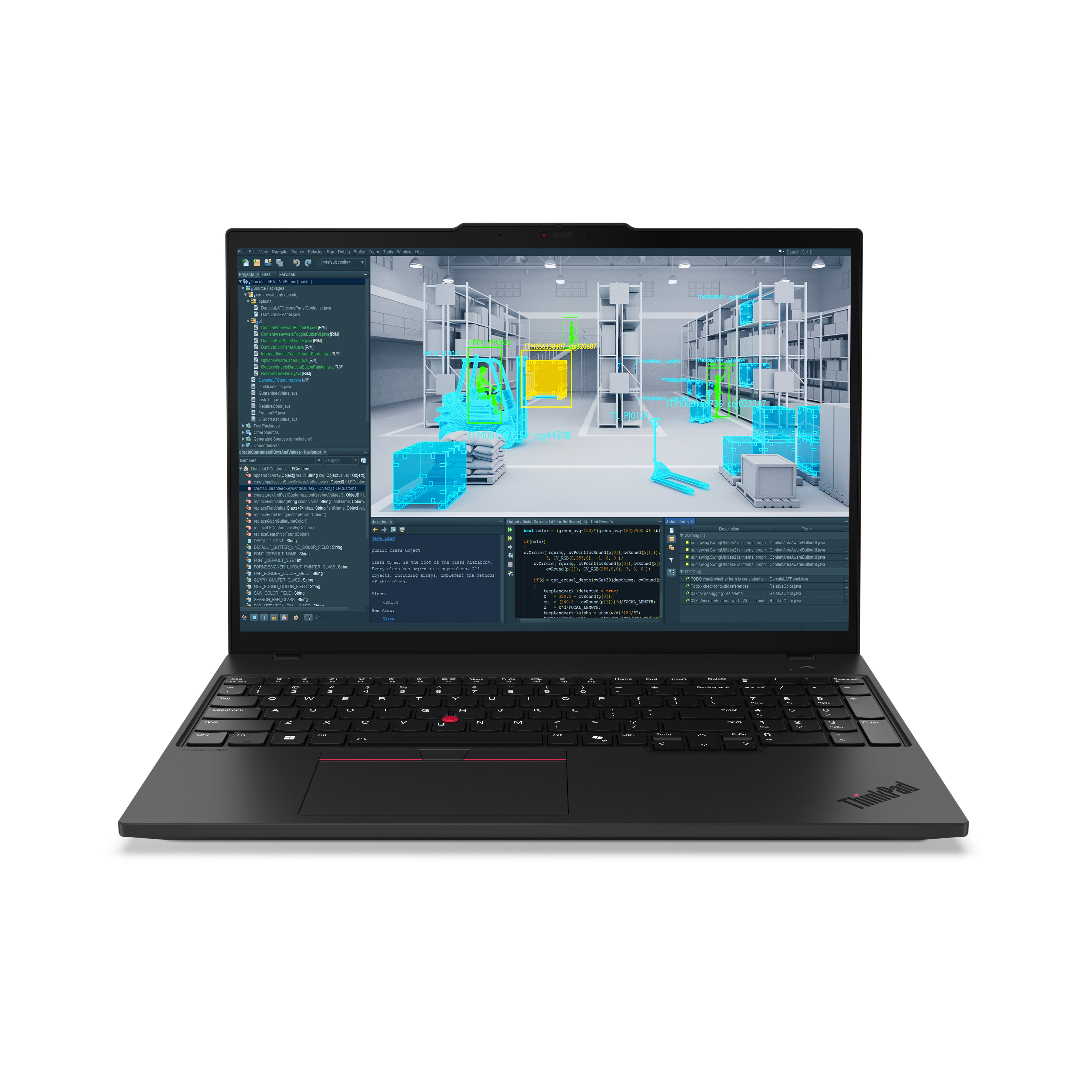 Lenovo ThinkPad P16s Gen 4 (AMD) Copilot+ PC AMD Ryzen AI 9 HX PRO 370 Station de travail mobile 40,6 cm (16") WUXGA 96 Go DDR5-SDRAM 1 To SSD Wi-Fi 7 (802.11be) Windows 11 Pro Allemand Noir