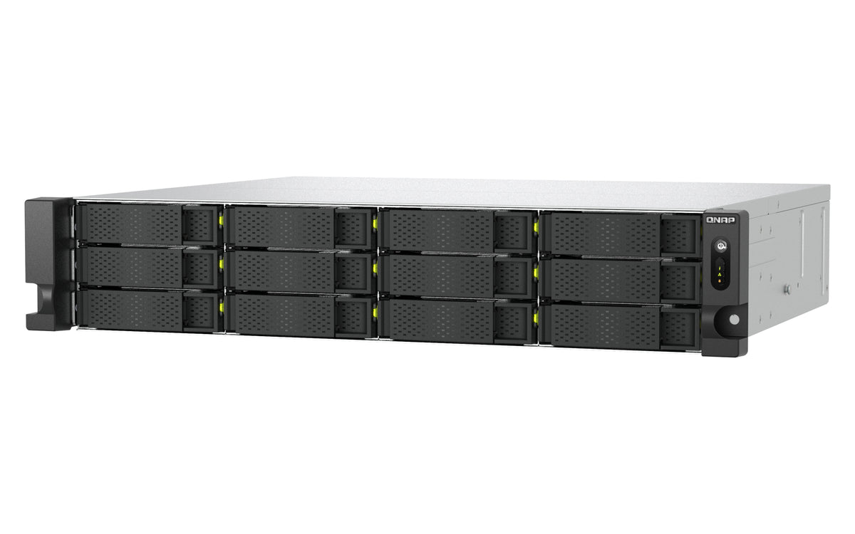 QNAP TS-H1465U-RP Serveur de stockage Rack (2 U) 8 Go DDR5 0 To QNAP QTS Noir
