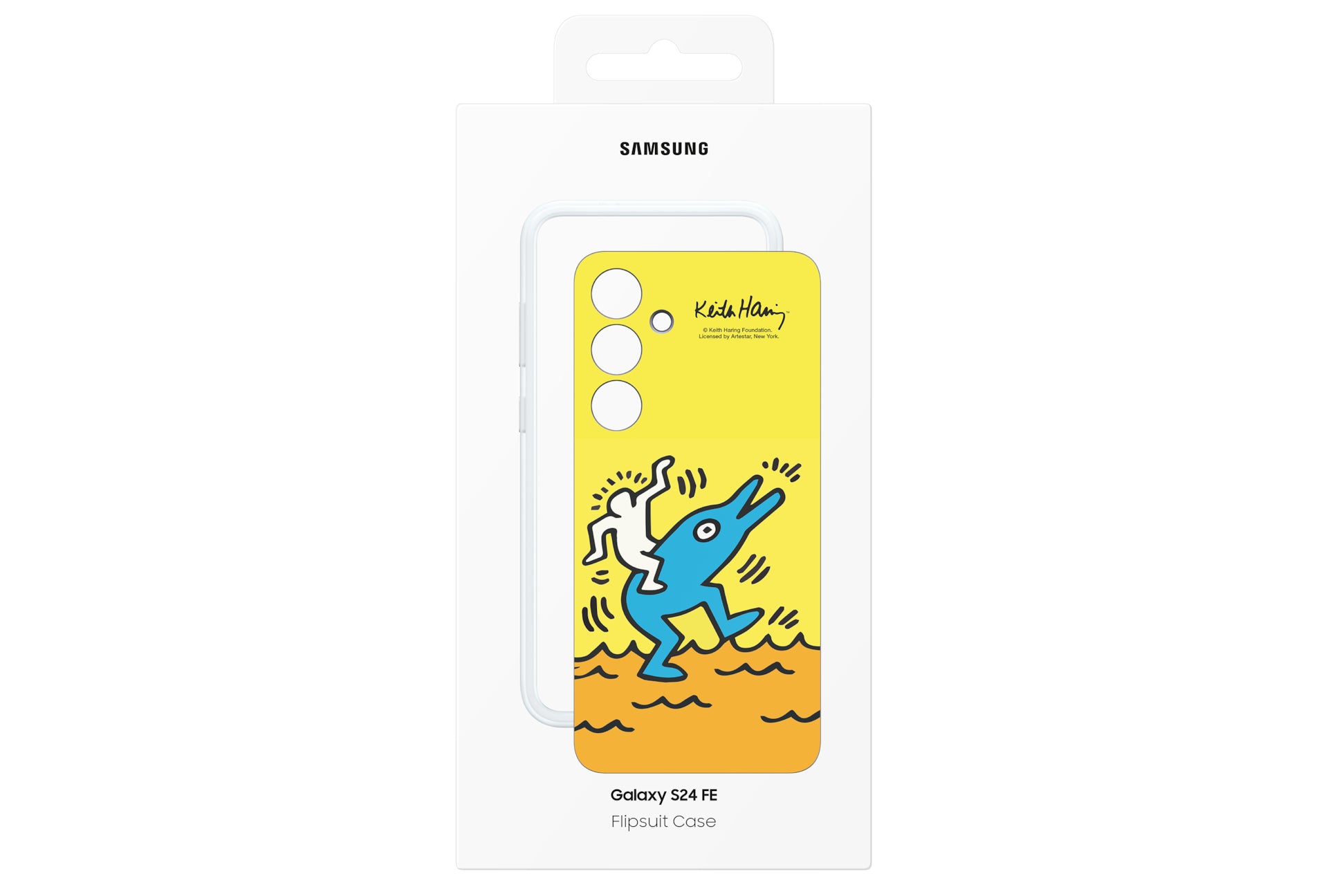 Samsung Samsung Coque personnalisable Keith Haring pour Galaxy S24 FE