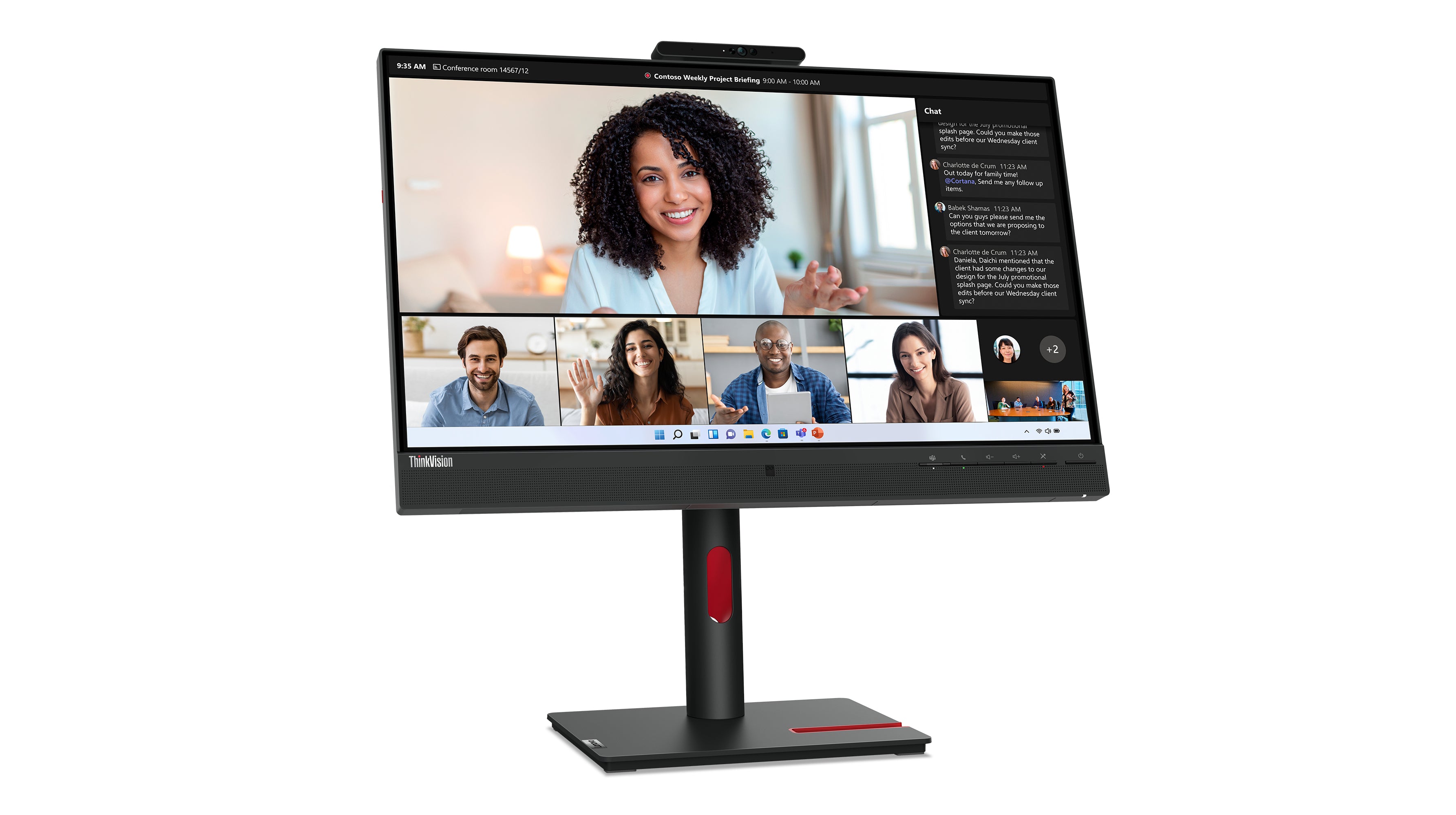 Lenovo ThinkVision T24mv-30 Moniteur