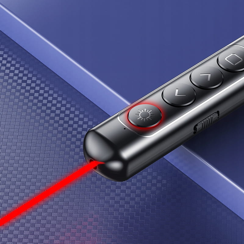 Télécommande laser sans fil avec pointeur laser USB pour présentations Zenwire S9