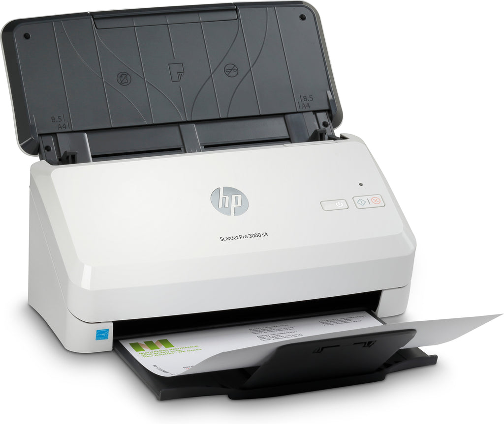 Scanner à Alimentation Feuille à Feuille HP Scanjet Pro 3000 s4, 600 x 600 DPI, A4, Noir et Blanc