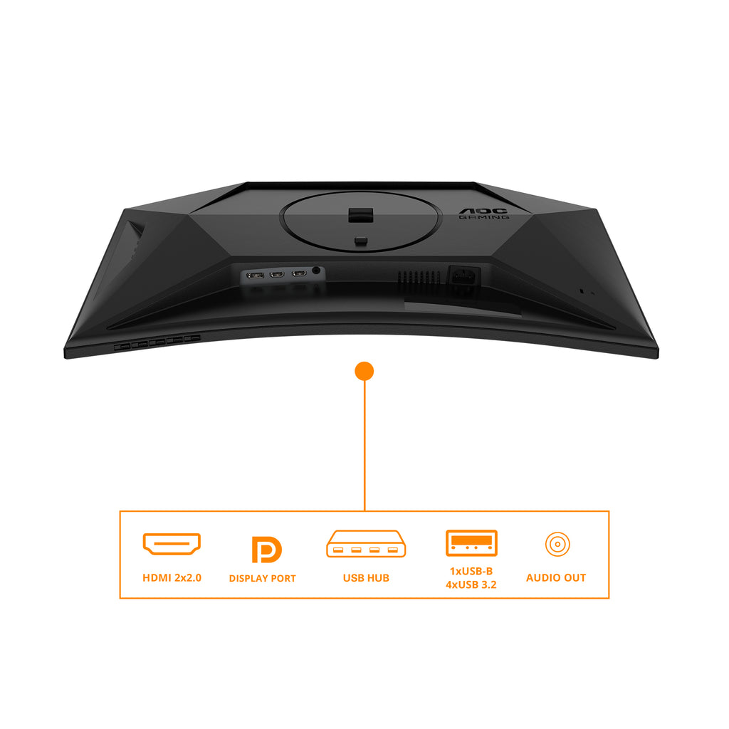 AOC G4 C27G4ZXU écran plat de PC 68,6 cm (27") 1920 x 1080 pixels Full HD LED Noir