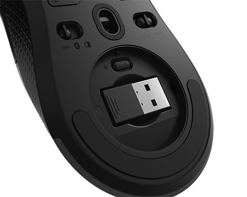 Lenovo Legion M600 Souris Gaming Sans Fil Ambidextre, Optique 16000 DPI, RF, Bluetooth et USB Type-A