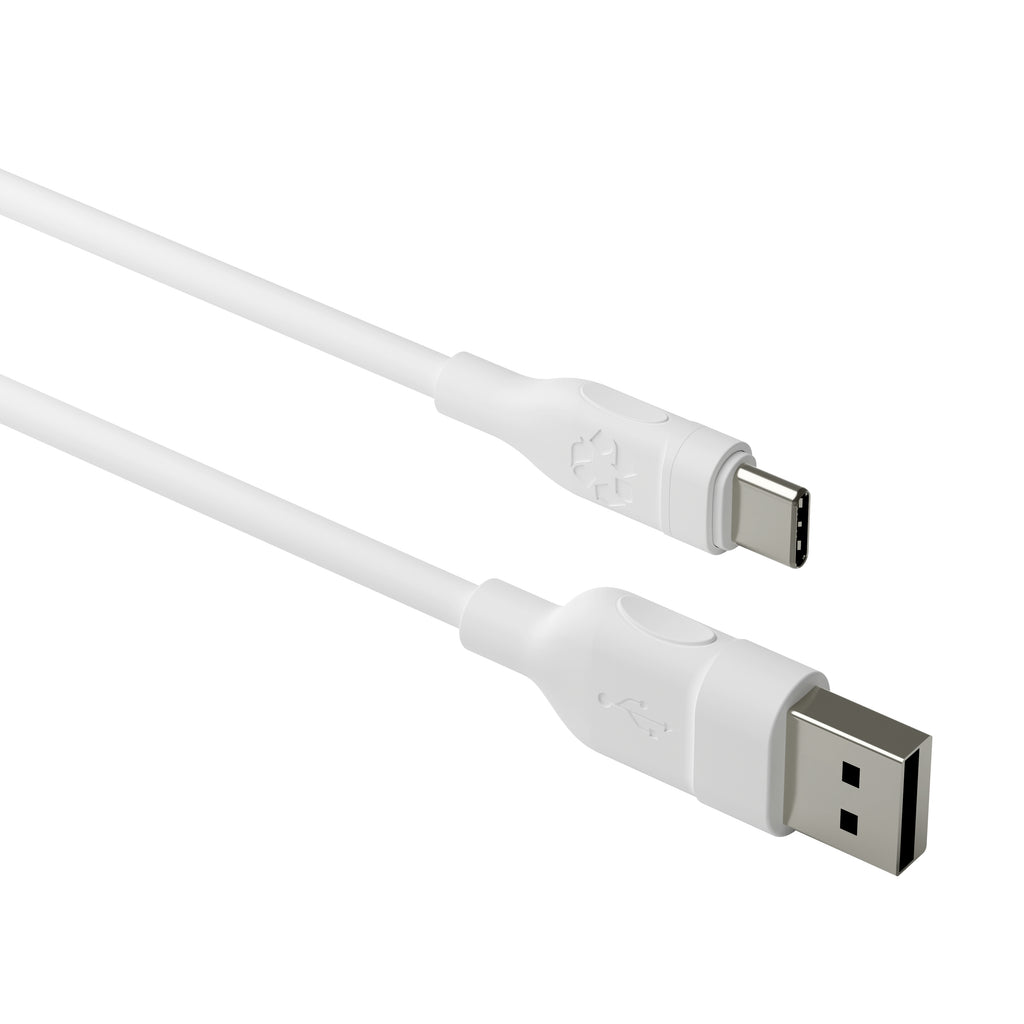 Câble USB 2.0 USB-A vers USB-C, 2,5 m, 0,48 Gbit/s, Blanc, CB25ACWH7090