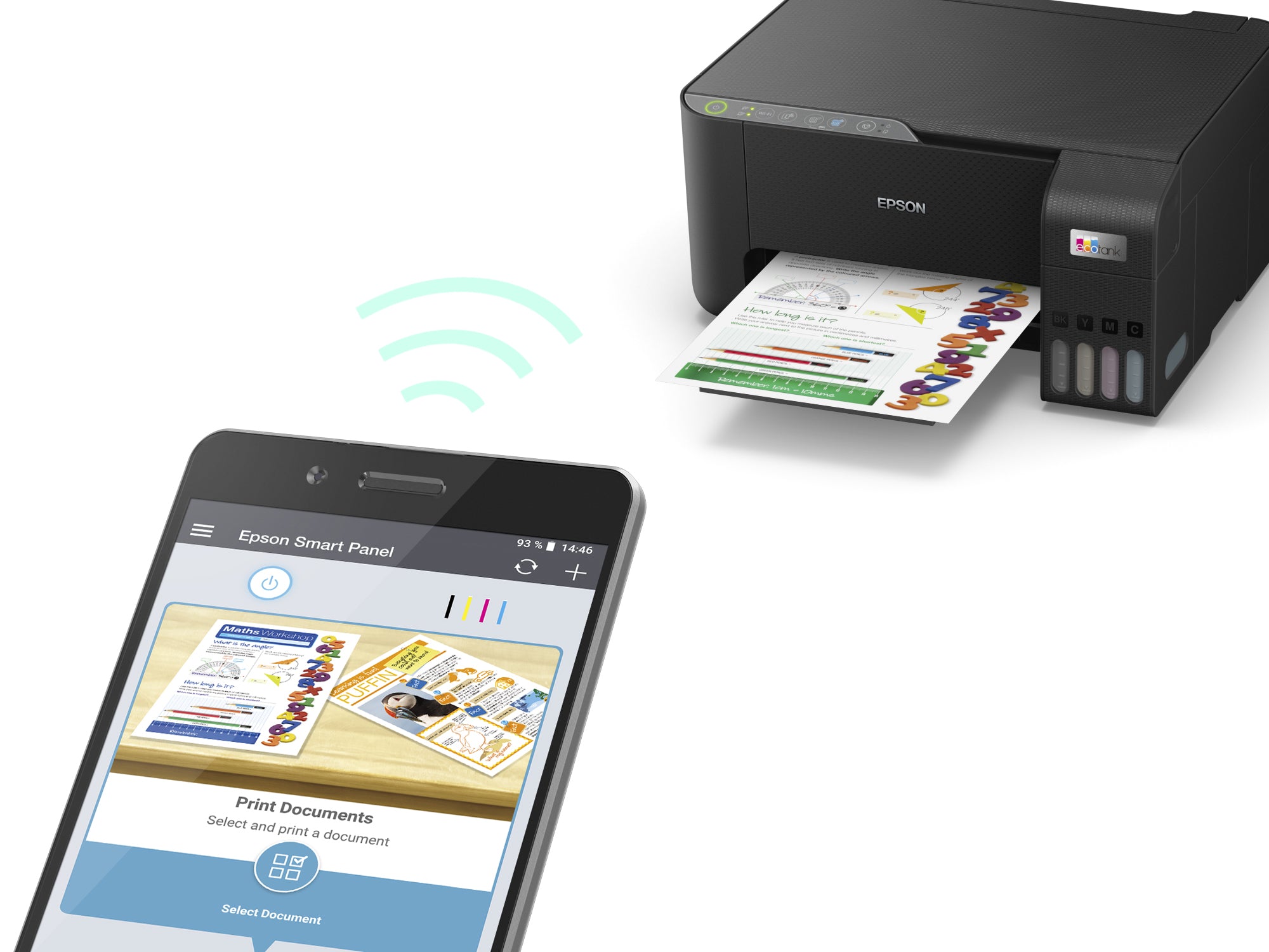 Epson Epson EcoTank ET-2862 Jet d'encre A4 5760 x 1440 DPI Wifi