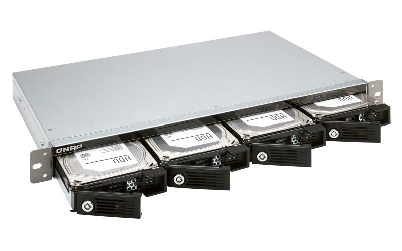 Boîtier de Stockage RAID TR-004U pour Disques durs/SSD 2.5/3.5", USB 3.2 Gen 1, Noir et Gris